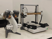 Version Globale Nouvelle Imprimante 3D A1/A1 Combo avec AMS Lite, Machine d'Impression 3D FDM Multicolore Haute Vitesse de Bureau