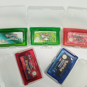 Video <b>Game</b> Hot German Version 5 in 1 Leaf Green RireRed Ruby Sapphire <b>Game</b> Cartridge Emerald for Gba Gameboy - Product Image 2