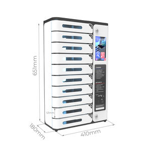 Stazione di Ricarica Rapida Y2power 2025 <span class=keywords><strong>AMI</strong></span> a 10 Postazioni con Pagamento Opzionale a Monete/Carta di Credito, Compatibile con Telefoni e Tablet - Product Image 5