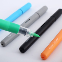 Marqueur acrylique liquide direct avec capuchon codé par couleur, pointe pinceau souple, encre superposable, marqueurs d'art pour artistes et étudiants