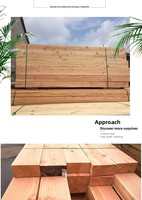 Matériaux de construction : Bois de Douglas Fir, bûches de 40 mm x 230 mm x 4230 mm