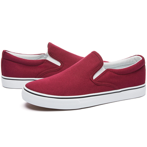 Chaussures basses décontractées en toile pour hommes, design tendance à enfiler pour la marche quotidienne, également adaptées aux femmes - Product Image 2
