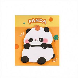 Multicolor Cartoon Cute Panda Shape Mini Self-Adhesive <b>Memo</b> <b>Pad</b> School Office Supplies for Learning Record <b>Memos</b> Make Plans - Product Image 2