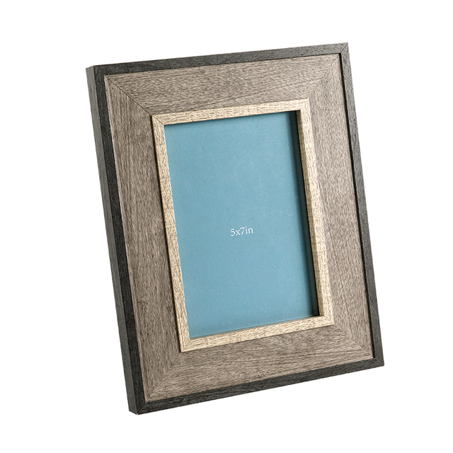Jinn Home 5x7in Modern Wooden Photo Frame Table and Wall Display Frame