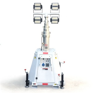 Torre de Luz LED Móvil Solar para Desiertos y Minas - Product Image 6