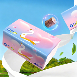 Pañuelos Faciales de Pulpa Virgen Premium de 3/4/5 Capas, Ultra Suaves, Fuertes y Absorbentes, para Uso Doméstico y <span class=keywords><strong>Comercial</strong></span> - Product Image 5