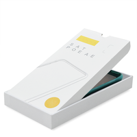 Boîte d'emballage personnalisée en carton pour téléphone, boîte en papier pour accessoires, chargeur USB, câble de date, 50 pièces