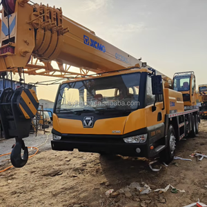 Grúa sobre Camión Usada de 40m, Grúa Móvil de 25 Toneladas con Gran Altura de Elevación, Componentes Principales Incluidos: Caja de Cambios, Motor, Rodamientos - Product Image 1