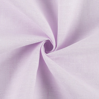 Tissu tissé teint en fil 55% lin 45% coton écologique 30S Popeline Léger pour Hommes, Femmes, Enfants, Robes Formelles et Chemises Décontractées