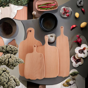 เขียงไม้และถาดเสิร์ฟทรงสี่เหลี่ยม ARTWORK MAESTRO ปลอดภัยสำหรับเครื่องล้างจาน เป็นมิตรกับสิ่งแวดล้อม ทนทาน หรูหรา สำหรับใช้ในครัว - Product Image 3