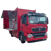 Nouveau camion de pompiers diesel tout-terrain 4x2 - Véhicule de transport d'équipements d'urgence avec rangement dédié pour outils de sauvetage