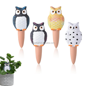 Espigas de <span class=keywords><strong>Autorriego</strong></span> de Terracota con Forma de Búho para Plantas en Maceta y Riego de Jardín - Product Image 1