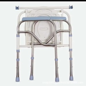 Modern Design Black Wall-Mounted Bathroom Shower Seat Bath Chairs With Seat For Elderly And Disabled - Product Image 4