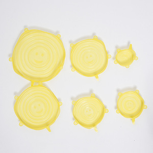 6 pièces de couvercles extensibles en silicone réutilisables, <span class=keywords><strong>couvercle</strong></span> universel en silicone pour bol, <span class=keywords><strong>couvercle</strong></span> en silicone pour pot, <span class=keywords><strong>couvercle</strong></span> en silicone pour la cuisine, couverture alimentaire fraîche pour la cuisine - Product Image 4