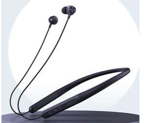 หูฟังอินเอียร์หูฟังอินเอียร์โทรแบบ HD HiFi สเตอริโอเบสลึกหูฟังคล้องคอแม่เหล็กหูฟังใช้เวลาเล่น15ชั่วโมงสำหรับยิม - Product Image 1