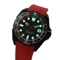 Nouvelles inserts de lunette inclinée en acier inoxydable 316L de 38 mm, style GMT SKX007, avec PIP vert Super C1, pour montres