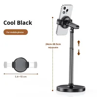 Support de levage télescopique en métal réglable pour téléphone tablette diffusion en direct Selfie prise de vue mobile dédié