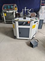 Machine de jonction d'angle automatique à commande PLC 180° pour profilés aluminium, cadres de portes/fenêtres, murs rideaux, usage intensif, Ouxin 380V