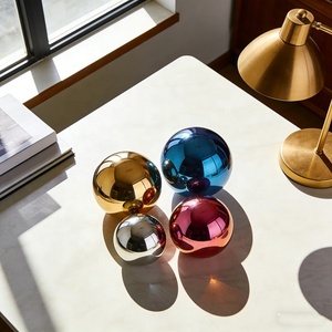 Esferas Metálicas de Acero Inoxidable Pulido de Alta Calidad, Huecas y de Colores - Product Image 5