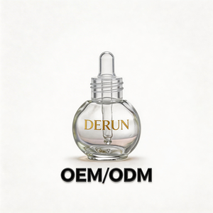 Envase de Lujo para Esmalte de Uñas con Líquido Esencial, 10ml 20ml 30ml 50ml, Botella de Vidrio Transparente con Base Esférica y Gotero - Product Image 3