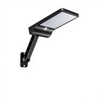 Lampe de sécurité solaire à détecteur de mouvement, étanche IP65, LED, pour extérieur, murale, détection PIR, réglable, automatique, du crépuscule à l'aube, pour jardin