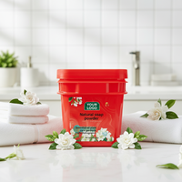 Détergent à lessive en poudre à faible mousse de 2,5 kg pour machine à laver automatique, vente en gros, OEM, marque privée