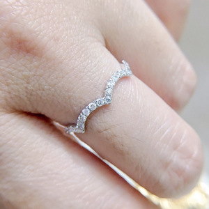 Elegante Anello Sottile a Corona Stile Principessa Minimalista Gioielli Moda Donna per Uso Quotidiano Regalo Chic - Product Image 6