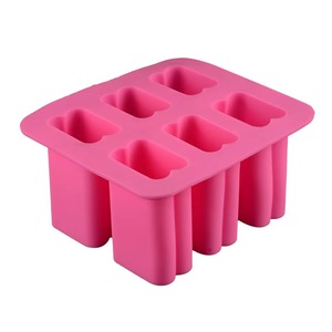 Factory Hot Sale 6 Cavity Rectangular Silicone Body <b>Soap</b> Molds LFGB BPA Free Non Stick Handmade <b>Soap</b> Making <b>Mould</b> - Product Image 3