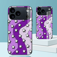 Coques de protection intégrale en verre trempé avec impression UV, personnalisation du logo, étui de téléphone pour iPhone 18 Pro Max/18 Pro/17/16/15