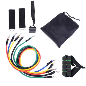 Ensemble de bandes de résistance Xuanshang, 11 pièces, 20-50 lb, tensionneur élastique pour la remise en forme et le remodelage corporel, équipement de gym à domicile - Product Image 5