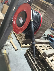 Enrouleur <span class=keywords><strong>de</strong></span> tuyau d'incendie 25mm*30m, type manuel pivotant, équipé d'un générateur <span class=keywords><strong>de</strong></span> mousse et d'un détecteur <span class=keywords><strong>de</strong></span> mousse - Product Image 4