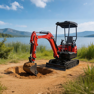 Miniexcavadora TP18 de 1.8 Toneladas con Cabina y Aire Acondicionado, Excavadora Pequeña, Compacta, Motor Laidong, EPA, Sistema de Orugas Retráctiles, la Mejor - Product Image 1