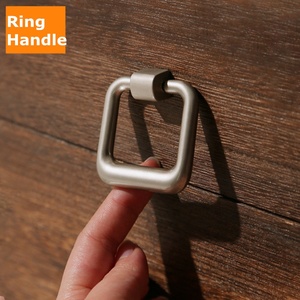 Handle and <strong>Knob</strong> Kosin China CX916 Furniture <strong>Door</strong> <strong>Knobs</strong> Vintage Style Ring Annular Retro Wardrobe Cabinet Drawer Handles - Product Image 3