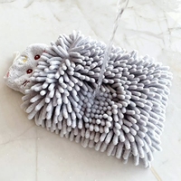 Super Absorbent Cute Animal Chenille Hand Towels Soft Quick Dry Hanging Chenille Towel for Kitchen and Bathroom