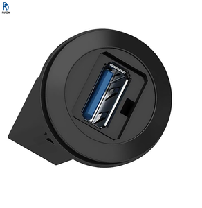 Connecteur USB Type A Femelle 1 Port Droit IP20 pour Contrôleur PLC et Capteur, Série Harmony XB5, Neuf et Original XB5PUSB3 - Product Image 1