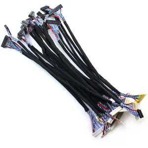 OEM ODM ROHS compliant electrical custom 40 pin lvds cable lvds 50 pin cable 30 pin lvds cable