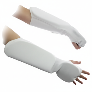 Protector de puño y antebrazo, protector de brazo transpirable, manga acolchada para el brazo, equipo de protección de antebrazo para kickboxing, para juegos - Product Image 1