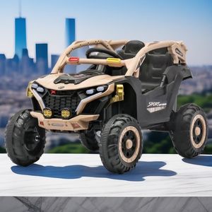 2026 Yeni Çocuklar İçin Arazi Tipi Akülü Araba 6V/12V Akülü Çocuk Elektrikli Arabası Çoklu Yanıp Sönen Gövde Lambalarıyla - Product Image 3