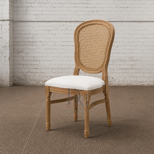 เก้าอี้ไม้หวายหุ้มเบาะสำหรับงานแต่งงาน งานเลี้ยงโรงแรม และขายส่ง - Product Image 4