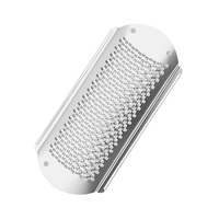 Sharp professionnel or Rose acier inoxydable pédicure grattoir râpe épurateur callosités lame de remplacement pied fichier râpe