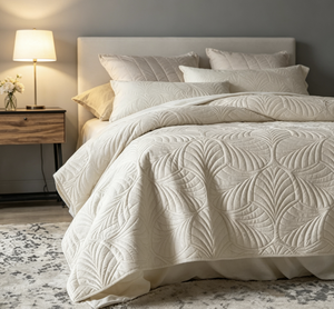 Couvre-<span class=keywords><strong>lit</strong></span> élégant et moderne en velours polyester Room 99, 170x210cm, pour 2 personnes, couvre-canapé matelassé <span class=keywords><strong>rose</strong></span> <span class=keywords><strong>poudré</strong></span> - Product Image 2