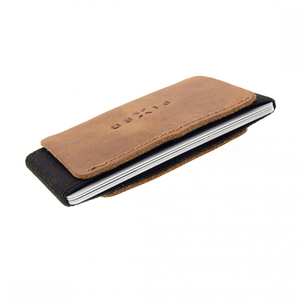 Gran oferta, recién llegado, tarjetero personalizado con correa elástica de cuero PU para hombre, billetera Superior para múltiples tarjetas de crédito - Product Image 5