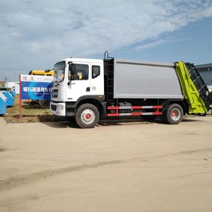 Blue Brand <strong>Big</strong> 5000 Liters to 8000 Liters Compression Garbage <strong>Truck</strong> 6 Wheels Food Garbage <strong>Truck</strong> Sales - Product Image 4