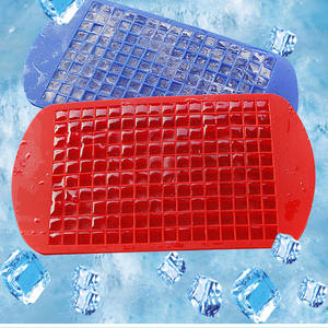 675工場無料サンプル160穴正方形シリコン樹脂型シリコンチョコレート型シリコンアイスキューブトレイ樹脂キャンディーbpa - Product Image 3