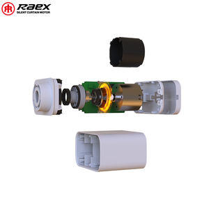 Motor Eléctrico para Cortinas con Riel de Cortina Ondulada en Forma de S, Personalizado OEM y ODM, Venta al por Mayor, Compatible con Tuya, Zigbee, <span class=keywords><strong>Google</strong></span> y Alexa - Product Image 6