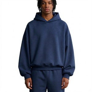 Sudadera con Capucha Personalizada con Logotipo, 400 g/m², 100% Algodón, Felpa Gruesa, Talla Grande, para Hombre, Invierno, Estampada, Bordada, Lisa, TKAN574 - Product Image 1