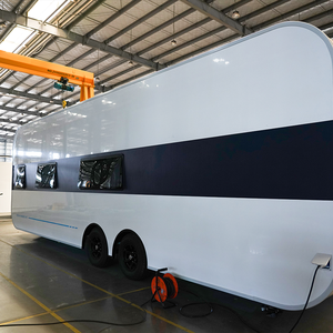 Remorque à toit en aluminium homologuée GCC, caravane de 20 pieds avec lits superposés, <span class=keywords><strong>auvent</strong></span> gonflable pour caravane, pour la région du Golfe hors route - Product Image 3