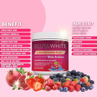 WELLBODY L-Glutathion Plus Blanchiment de la Peau Complément au Collagène OEM/ODM Étiquette Privée Fournisseur d'Usine Antioxydant