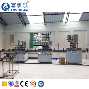 2000bph 500ml bán tự động chai nhựa Nước rửa làm đầy và đóng nắp máy - Product Image 1