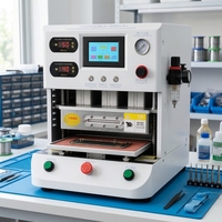 Machine de laminage sous vide OCA 5-en-1, équipement de réparation d'écrans LCD, laminateur pour la remise à neuf de téléphones portables